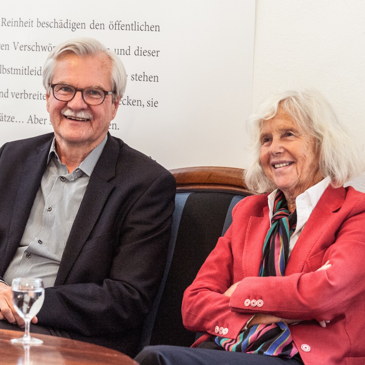 Daniel Hell und Verena Kast am dritten Hohenegg Gespräch